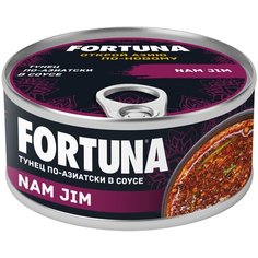 Fortuna Тунец по-азиатски в соусе нам джим, 185 г Фортуна