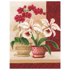 Набор для вышивания Сделай своими руками ССР.И-01 Изящные орхидеи 20х25 см