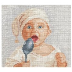 Набор для вышивания СДЕЛАЙ СВОИМИ РУКАМИ М-25 Малыш 20х20 см