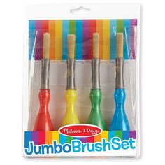 Набор кистей Melissa & Doug щетина, круглые, 4шт