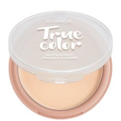 DIVAGE Пудра компактная True Color 2020 02 ivory