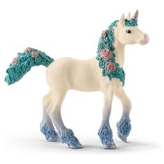 Фигурка Schleich Цветочный единорог, жеребенок 70591