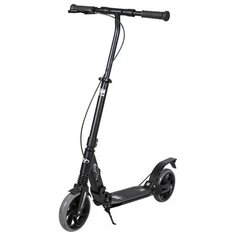 Городской самокат Tech Team RAM 2021 с ручным дисковым тормозом Чёрный