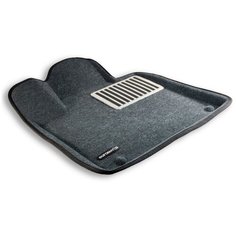 Комплект ковриков салона EuroMat 3d EM3D-002925 3 шт. серый