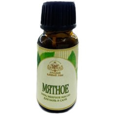 Русский Банный Дом Мятное 100 % эфирное масло для бань и саун