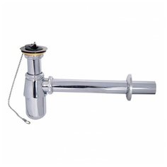 Сифон для раковины Kaiser 973Z Chrome с выпуском