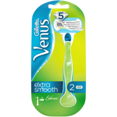 Venus Embrace Extra Smooth Бритвенный станок, с 2 сменными лезвиями в комплекте