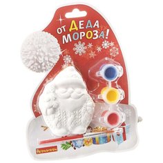 BONDIBON Набор для росписи Елочные украшения Дед Мороз (ВВ1599)