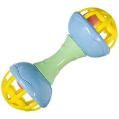 Погремушка BONDIBON Baby You Гантель ВВ3246 пастель