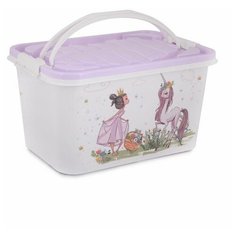 Контейнер Альтернатива Волшебная страна 15 л (М8281) фиолетовый Alternativa