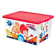 Ящик Little Angel Фиксики 57 л (LA1320) красный