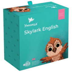 Обучающий набор Умница Английский язык.Skylark English голубой