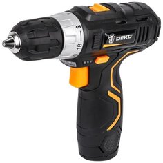 Аккумуляторная дрель-шуруповерт DEKO GCD12DU3 Li-Ion 1.5 А·ч 12 В х1 коробка