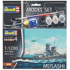 Сборная модель Revell Model Set Musashi(66822) 1:1200