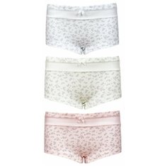 Трусики BAYKAR 3 шт., размер 170/176, белый/молочный/розовый