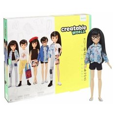 Кукла Mattel Creatable World Deluxe Character Kit Customizable Doll, 29 см, dc-073