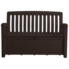 Скамейка KETER Patio Bench, коричневый