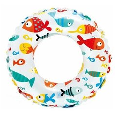 Надувной круг Intex 59241 рыбки в кораллах