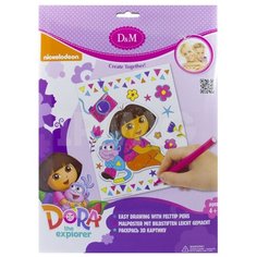 D&M Декоративное панно 3D картина Путешествие. Dora