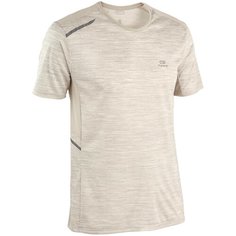 Футболка для бега мужская RUN DRY+, размер: M, цвет: Кремовый KALENJI Х Декатлон Decathlon