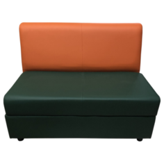 Диван, Мягкий офис, Кардинал двухместный Экокожа Pegaso, разноцветный