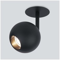 Встраиваемый светодиодный спот Elektrostandard Ball 9925 LED 8W 4200K черный 4690389169823