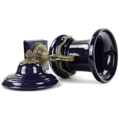 Ваза Noble 19x17x39см под старину из фарфора с бронзой ГЛАСАР