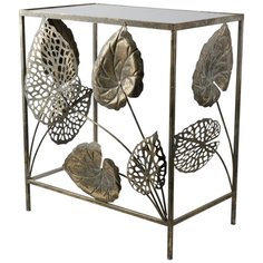 Столик с зеркальной столешницей 63x38x70см ГЛАСАР