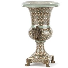 Ваза под старину 14,5х14,5х22 см ГЛАСАР