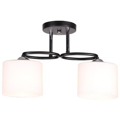 Люстра потолочная 2*60Вт E27 MD.0617-2-S BK Imex