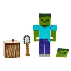 Фигурка Зомби Майнкрафт (Minecraft Comic Mode Zombie Action Figure) Mattel