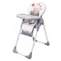 Стульчик для кормления Мишутка С-R-1, серый