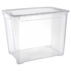 Econova Ящик универсальный Кристалл XL 55.5х39х43.5 см прозрачный