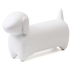 Коробка для мелочей dacholder, белая Qualy