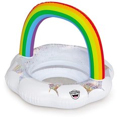 Круг надувной детский rainbow Big Mouth