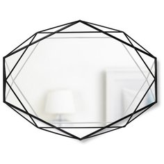 Зеркало настенное prisma чёрный Umbra