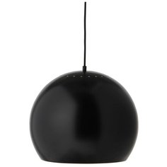 Лампа подвесная ball, d40 см, черная матовая, черный шнур Frandsen