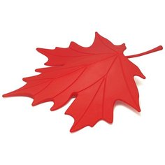 Подпорка для двери autumn красная Qualy