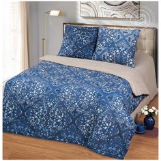 Постельное белье бязь артдизайн лазурит 2-х спальное с евро простыней Iv Selena