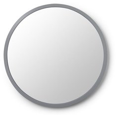 Зеркало настенное hub d61 см серое Umbra