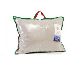 Подушка средней жесткости ЛЁН - ФЛЛ-57-5 - 50х68 см Формула мод