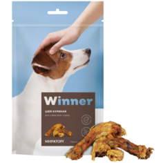 Лакомство для собак Winner Куриные шеи, 120 г