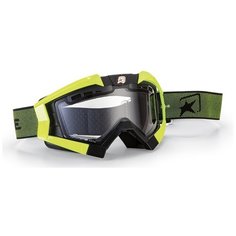 Маска кроссовая Ariete RC FLOW, черный, прозрачная линзы