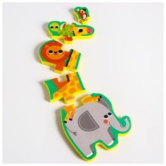 Игрушка пазл для ванны "Пирамидка: Африка" 5302620