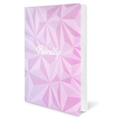 Папка для семейных документов / Семейная папка / Органайзер для документов, формат А4 Flexpocket нежно-розовый