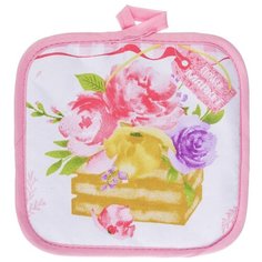 Прихватка Provance Флер 17 х 17 см розовый