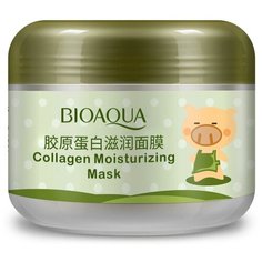 Питательная ночная коллагеновая маска для лица Bioaqua Collagen Moisturizing Mask