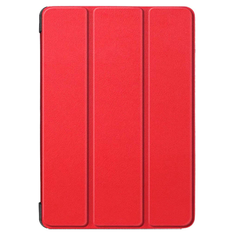 Чехол-обложка MyPads для Huawei MatePad WiFi/ LTE 10.4 (BAH3-W09 / L09) тонкий умный кожаный на пластиковой основе с трансформацией в подставку красный