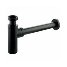 Сифон для раковины Kaiser 958L-Bl Black без выпуска