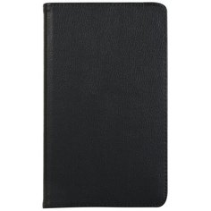Чехол-подставка MyPads для Huawei MediaPad T5 10 (AGS2-L09/AL00/W09) на пластиковой основе кожаный поворотный роторный оборотный с трансформацией в подставку черный